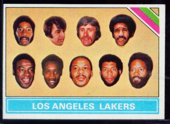 212 Lakers Team Card